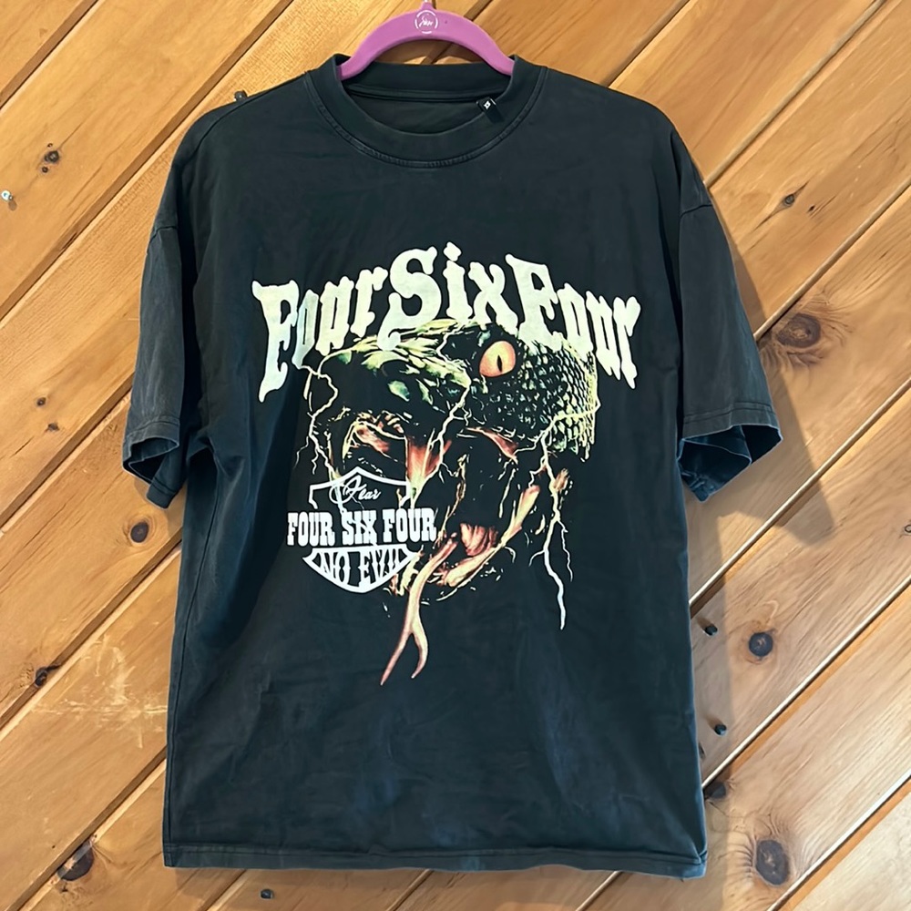 Fear Four Six Four “cold blooded” creepy snake tshirt